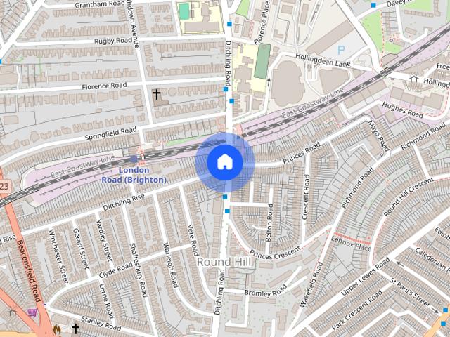 Apartment for rent in Round Hill, Brighton & Hove