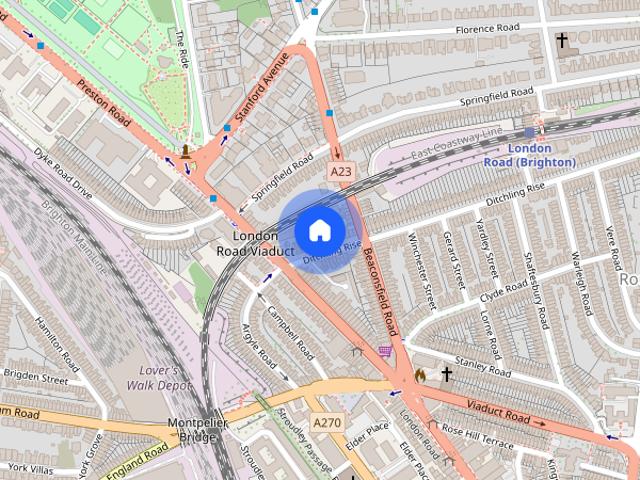 House for rent in Round Hill, Brighton & Hove