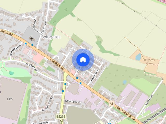 House for rent in Westhoughton, Lee Bank