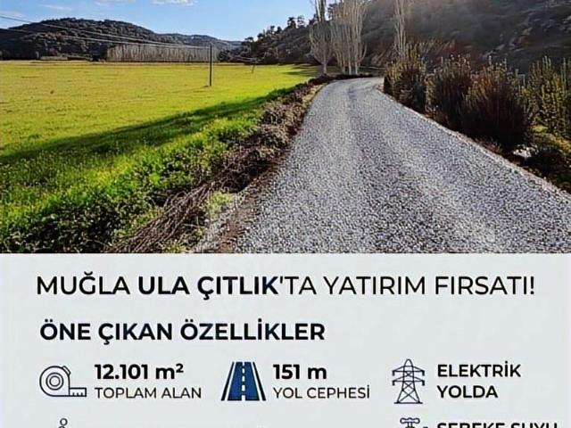 Ula, Muğla içerisinde satılık Arsa