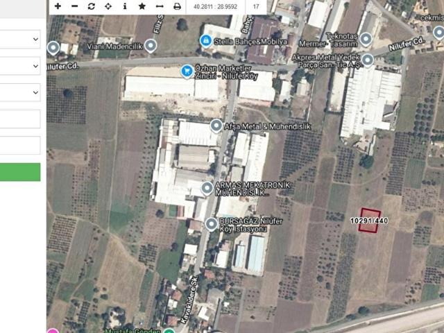 Osmangazi, Bursa içerisinde satılık Arsa