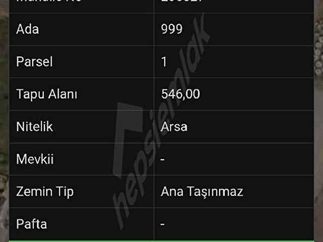 Tomalar, Döşemealtı içerisinde satılık Arsa