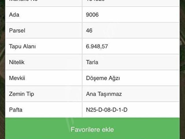 Döşemealti, Antalya içerisinde satılık Arsa