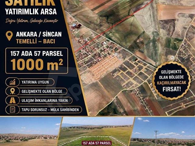 Sincan, Ankara içerisinde satılık Arsa