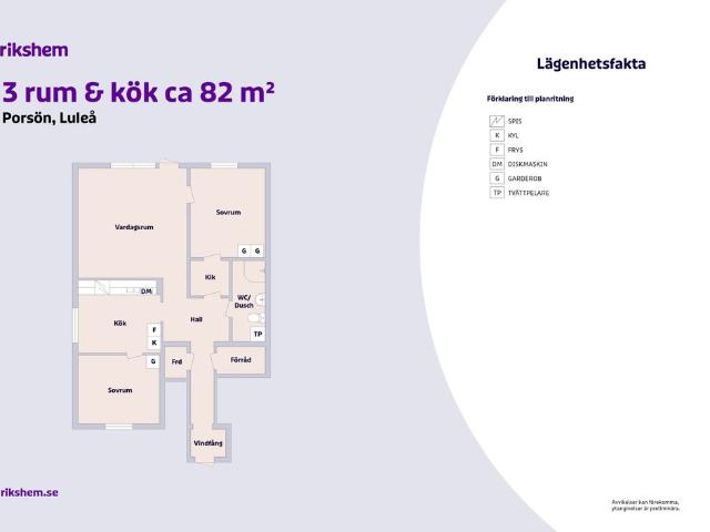 Lägenhet hyra i Luleå, Norrbotten