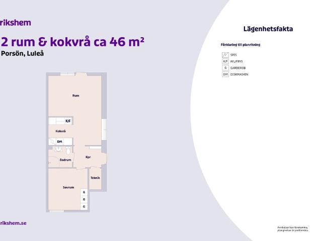 Lägenhet hyra i Luleå, Norrbotten