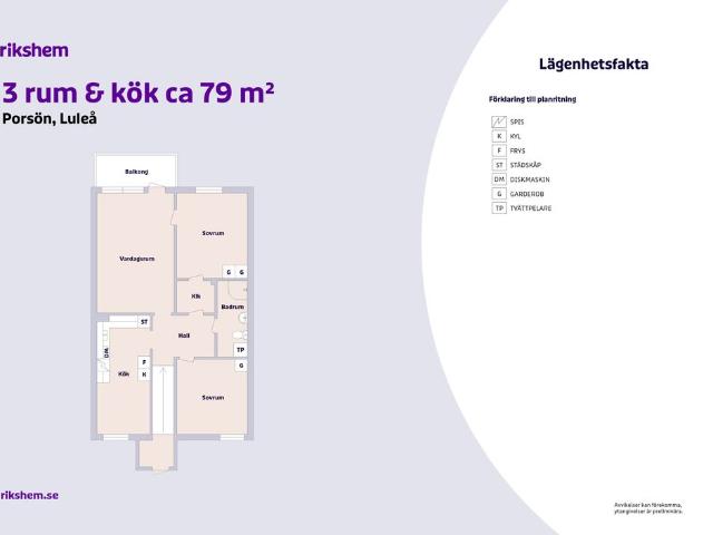 Lägenhet hyra i Luleå, Norrbotten