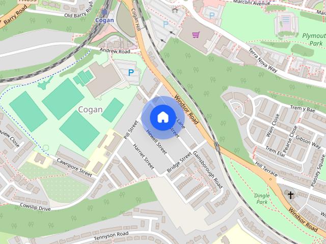House for rent in Cogan, Penarth