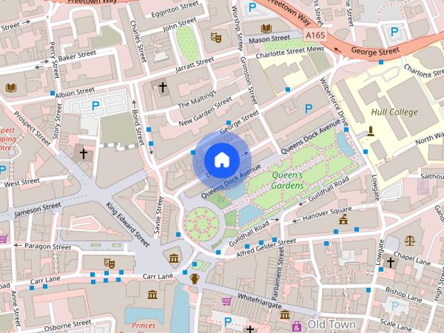 Apartment for rent in Old Town, Hull