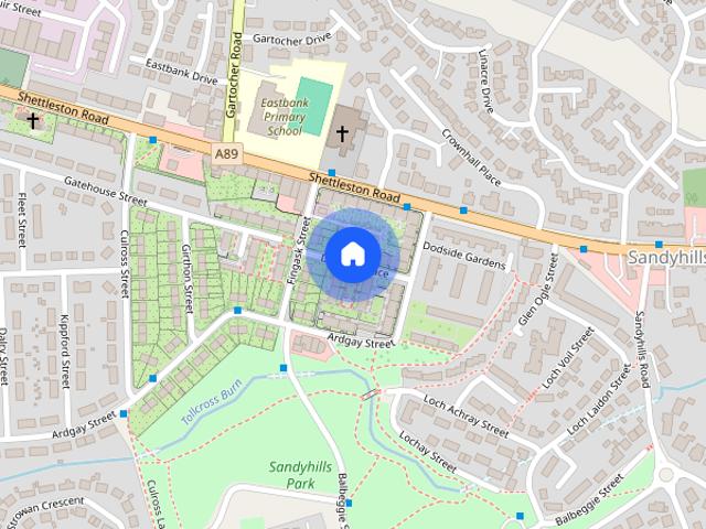 Apartment for rent in Sandyhills, Scotland