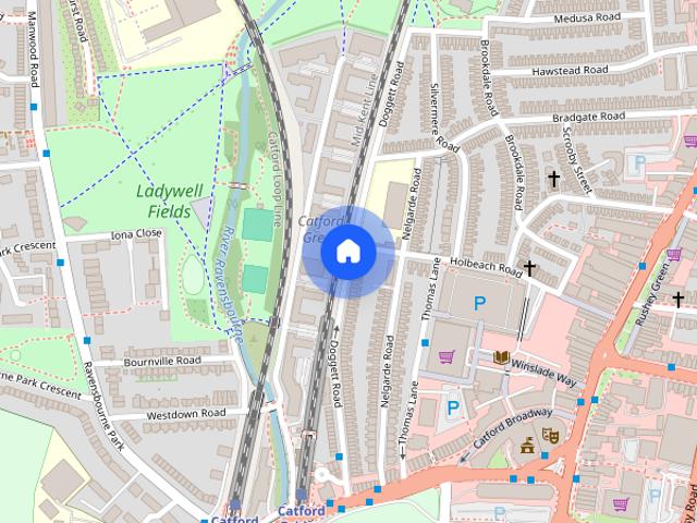 House for rent in London Borough of Lewisham, Ladywell