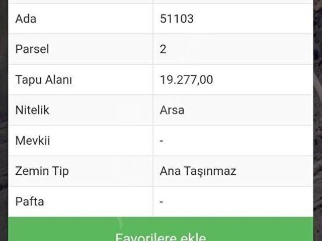 Mamak, Ankara içerisinde satılık Arsa
