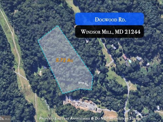 Land for sale in Windsor Mill, Maryland