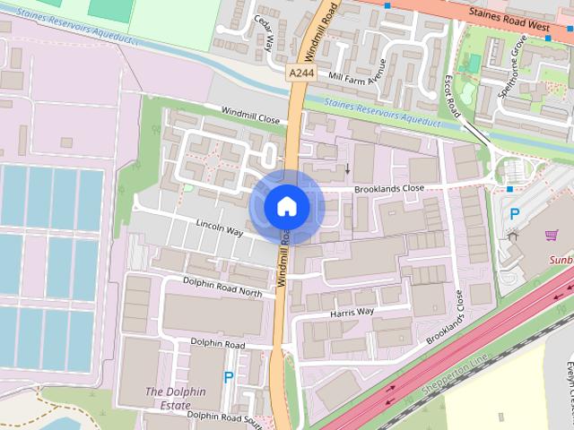 Apartment for rent in Lower Halliford, Surrey