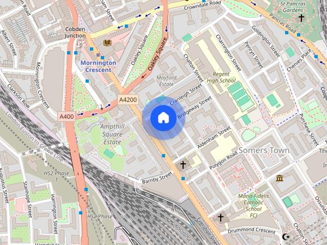 House for rent in Somers Town, Greater London