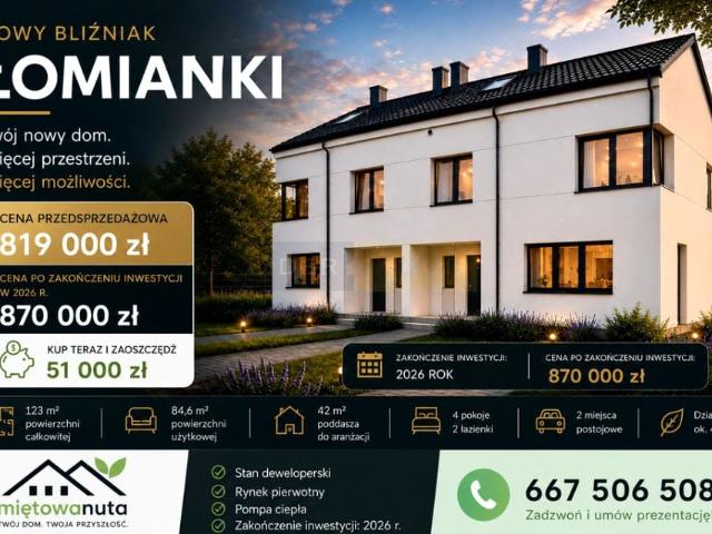 Dom na sprzedaż w Łomianki, powiat warszawski zachodni