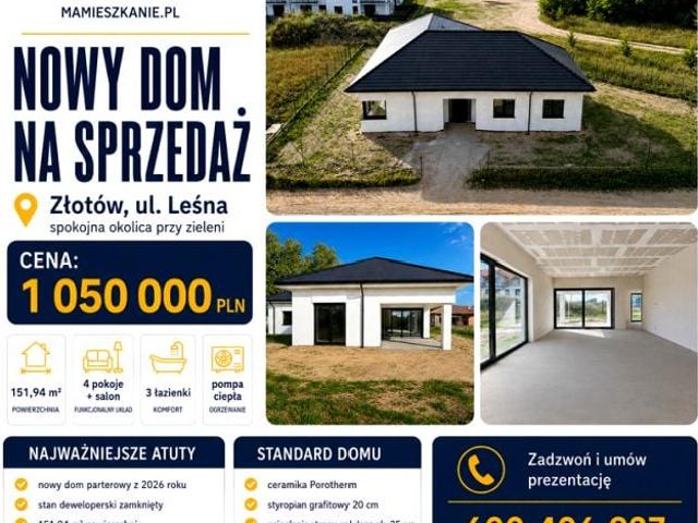 Dom na sprzedaż w Złotów, Wielkopolskie