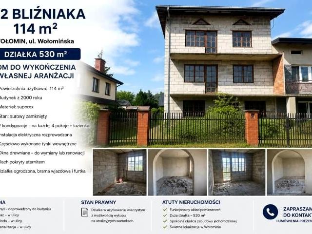 Dom na sprzedaż w Wołomin, Mazowieckie