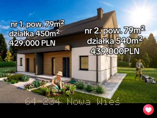Dom na sprzedaż w Nowa Wieś, Wielkopolskie