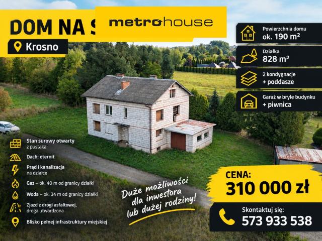 Dom na sprzedaż w Krosno, Podkarpackie