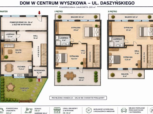 Dom na sprzedaż w Wyszków, Mazowieckie