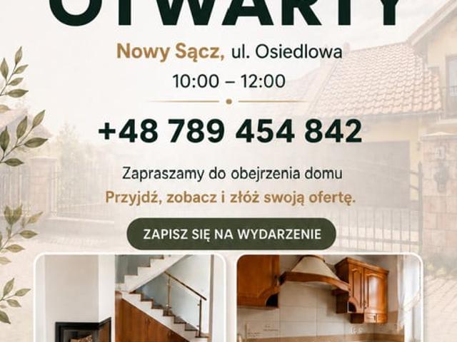 Dom na sprzedaż w Nowy Sącz, Małopolskie
