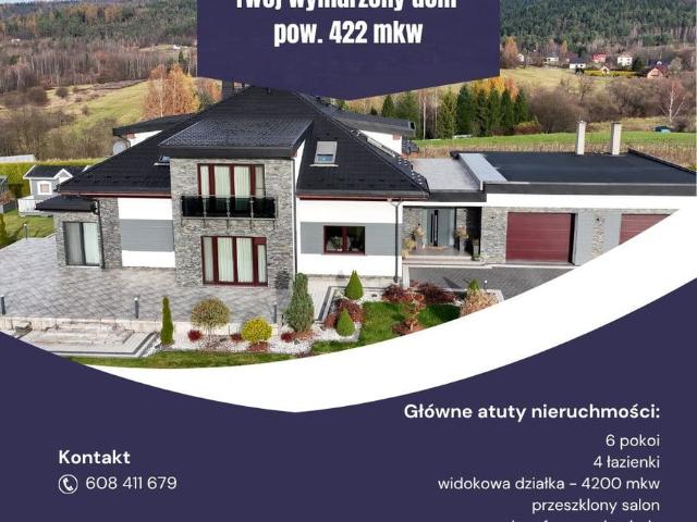 Dom na sprzedaż w Gilowice, Śląskie
