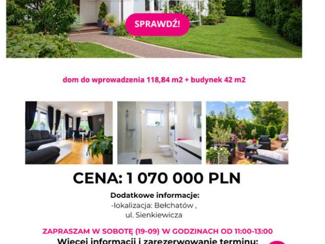 Dom na sprzedaż w Bełchatów, Łódzkie