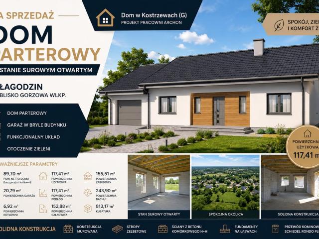 Dom na sprzedaż w Łagodzin, Lubuskie