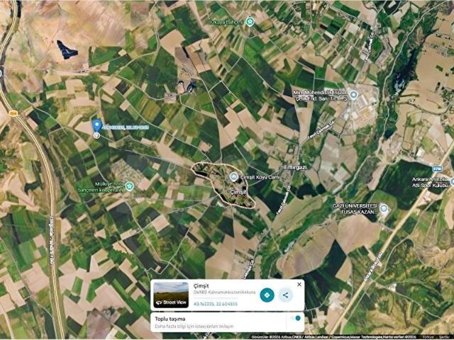 Çimşit, Kahramankazan içerisinde satılık Arsa
