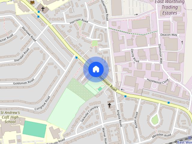 Room for rent in Worthing, West Sussex