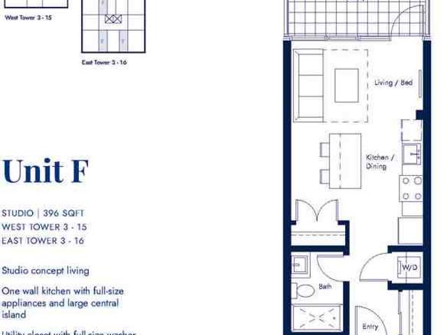 Apartment for rent in Bridgeland/Riverside, Calgary