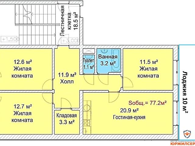 Квартира продажа в Растуново С, Кабардино-Балкарская Республика