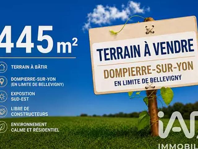 Terrain vente à La Roche-sur-Yon, Dompierre-sur-yon