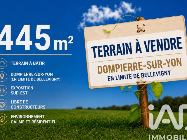 Terrain vente à La Roche-sur-Yon, Dompierre-sur-yon