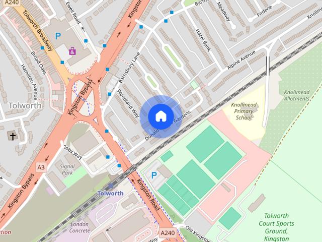 Apartment for rent in Royal Borough of Kingston upon Thames, Greater London