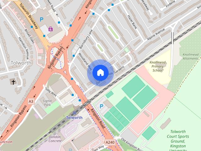 Apartment for rent in Royal Borough of Kingston upon Thames, Greater London