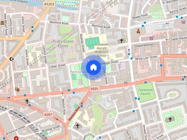 Apartment for rent in Barnsbury, Greater London