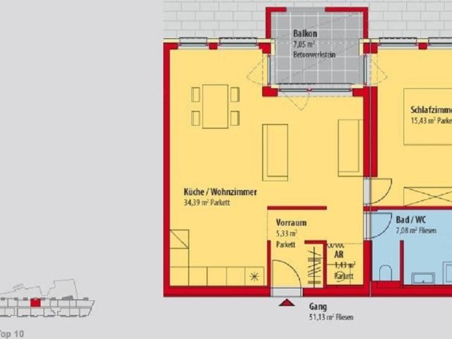 Apartment mieten in Donaustadt, Wien