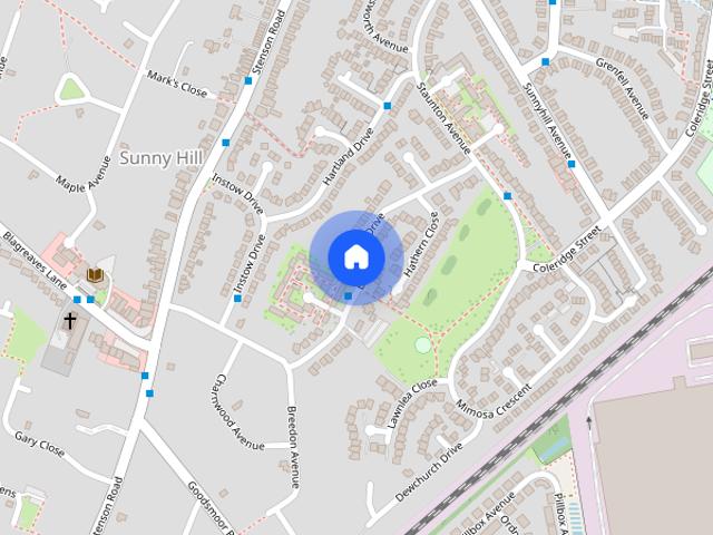 House for rent in Sunny Hill, East Midlands