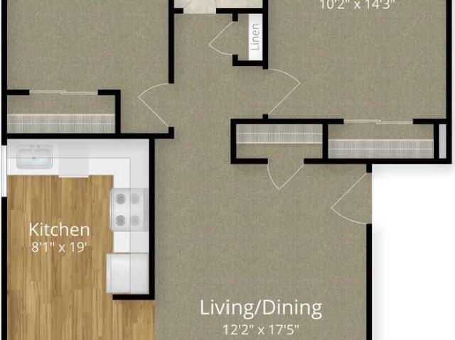 Apartment for rent in Prospect Park