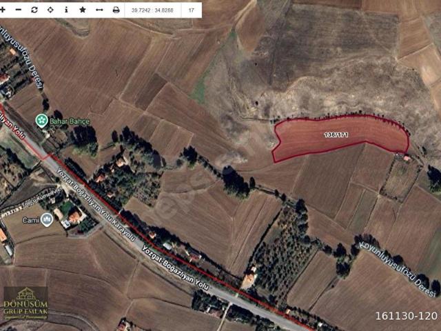 Yozgat içerisinde satılık Arsa
