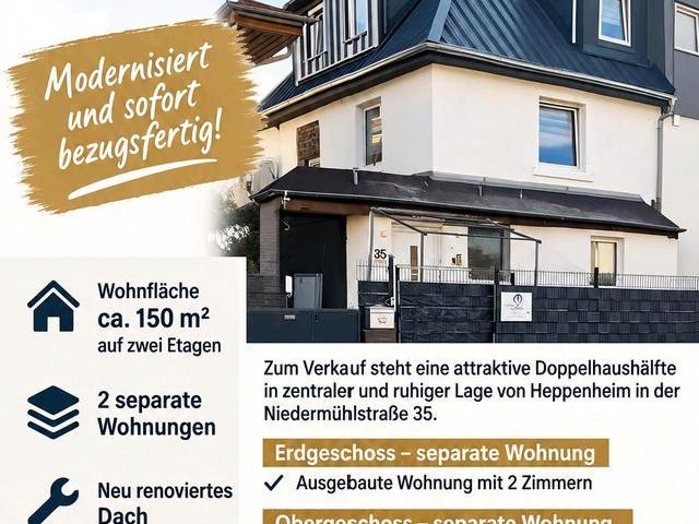 Haus kaufen in Heppenheim, Kreis Bergstraße
