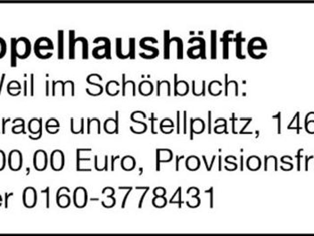 Haus kaufen in Weil im Schönbuch (Kernort), Weil im Schönbrunn