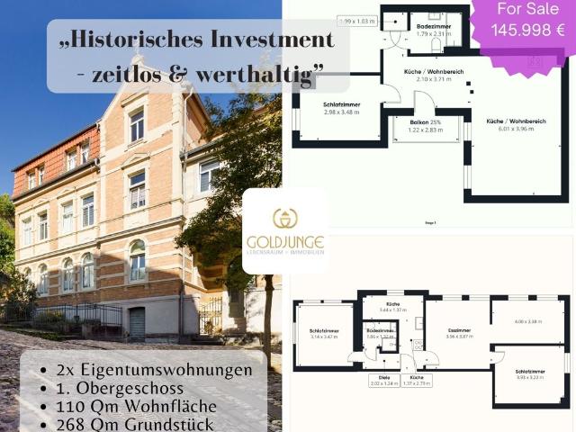 Wohnung kaufen in Rudolstadt, Thüringen