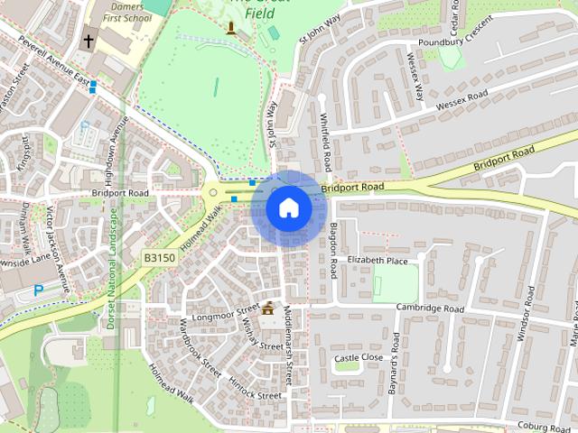 Apartment for rent in Poundbury, Fordington