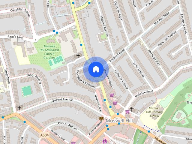 Apartment for rent in Muswell Hill, Greater London