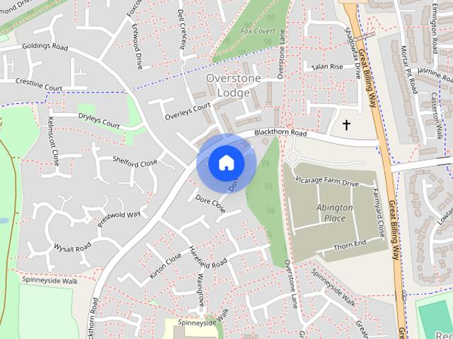 House for rent in Overstone Lodge, Northampton