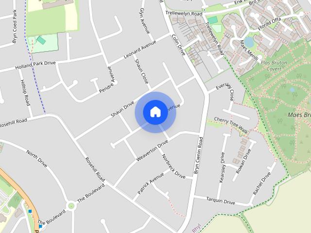 House for rent in Rhyl, Wales