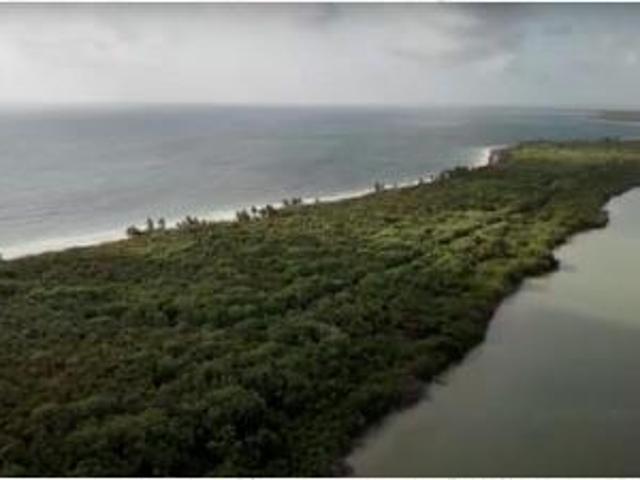 Dos terrenos en Sian Kaan, frental al mar y laguna